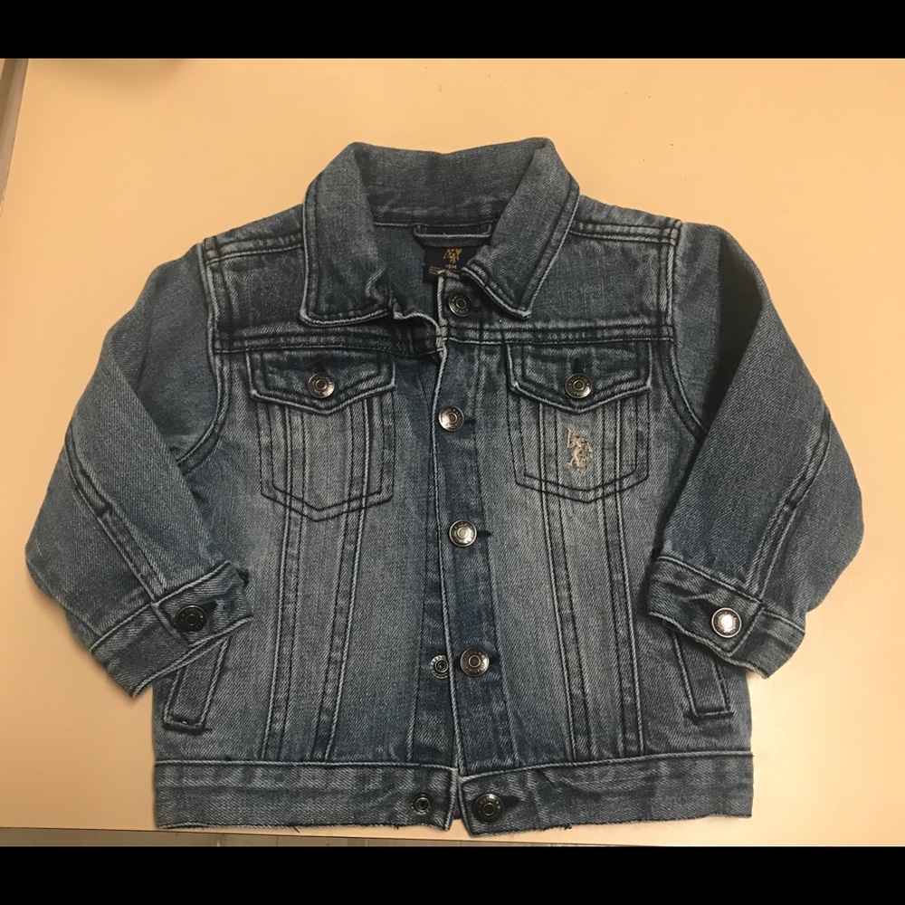 Toddler polo Jean jacket